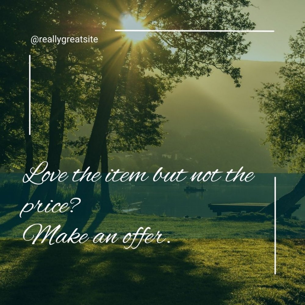 Make an offer